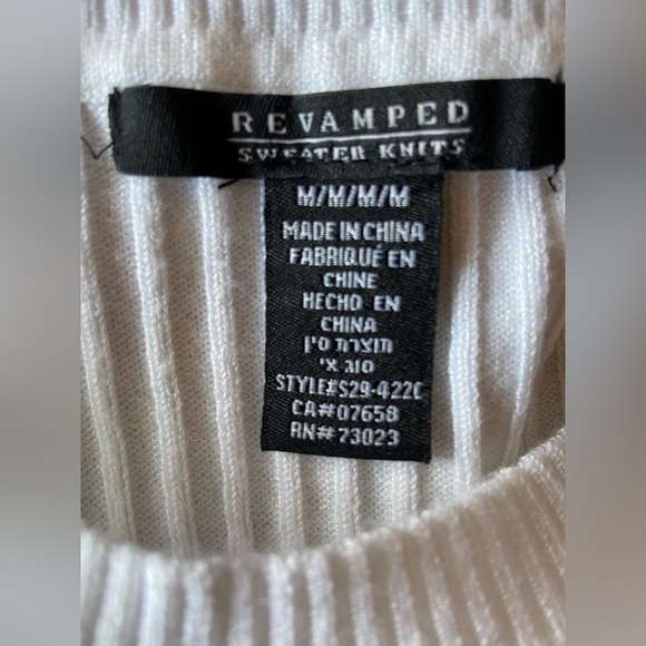 Revamped Sweater Knit Dress Off The Shoulder - Picture 3 of 3